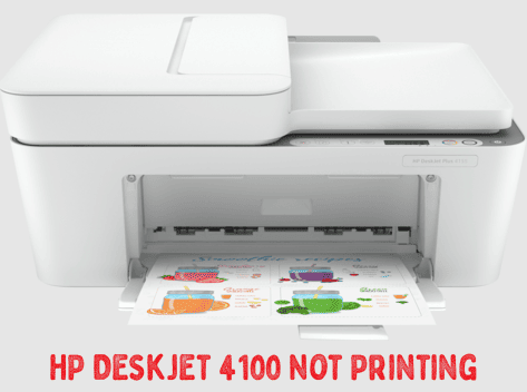 HP DeskJet 4100 Not Printing HP DeskJet 4100 Not Printing
